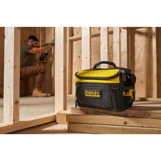 STANLEY® FATMAX® Insulated Cooler Bag Application Shot