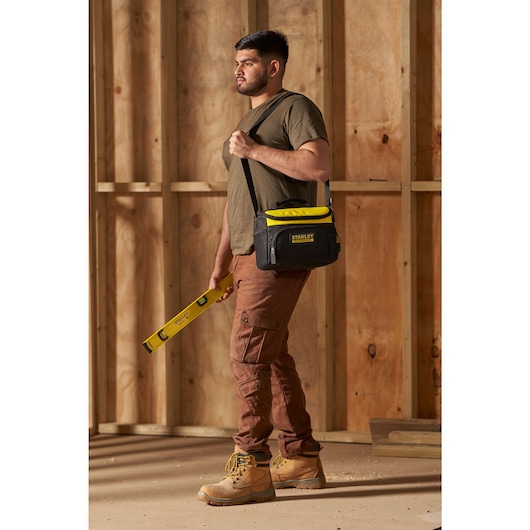 STANLEY® FATMAX® Insulated Cooler Bag Application Shot