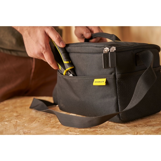 STANLEY® FATMAX® Insulated Cooler Bag Application Shot