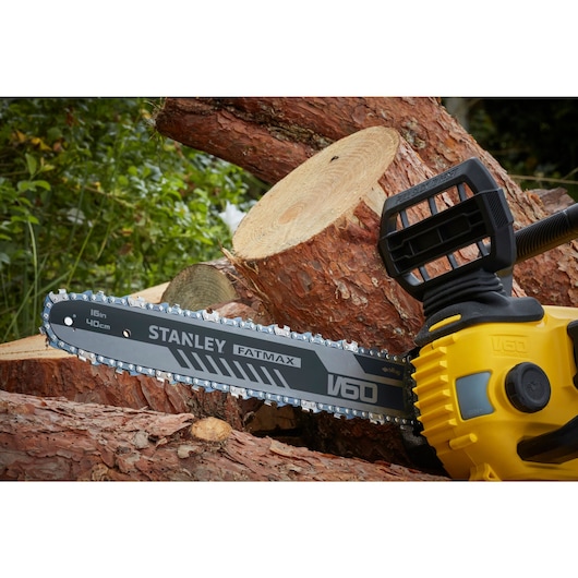 54V STANLEY® FATMAX® V60 40cm Brushless Chainsaw - Bare Unit