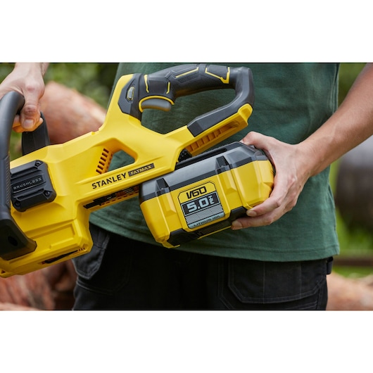 54V STANLEY® FATMAX® V60 40cm Brushless Chainsaw - Bare Unit