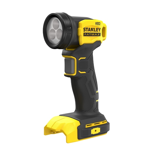 Lampe torche - 18V - 3 LED, 140 lumens, Tête pivotante - Gamme V20 - STANLEY FATMAX, SFMCL020B-XJ