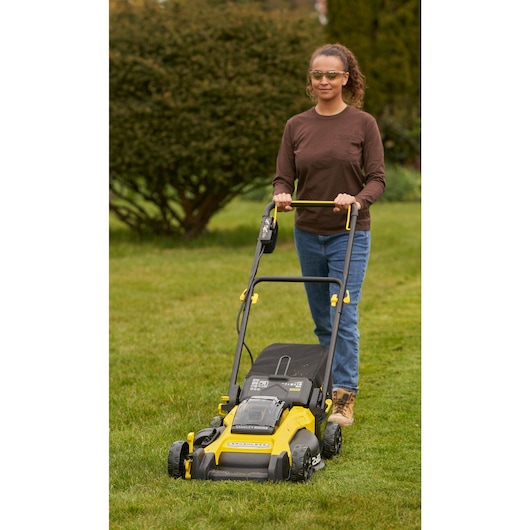 Tondeuse 51 cm 2 x 18V STANLEY® FATMAX® V20 (2 Batteries 4Ah)