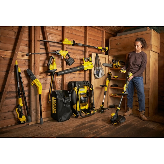 Tondeuse 51 cm 2 x 18V STANLEY® FATMAX® V20 (2 Batteries 4Ah)