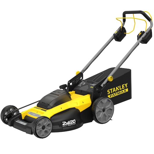 Tondeuse autopropulsée 51 cm 2 x 18V STANLEY® FATMAX® V20 - sans batterie ni chargeur Tondeuse autopropulsée 51 cm 2 x 18V STANLEY® FATMAX® V20 - sans batterie ni chargeur