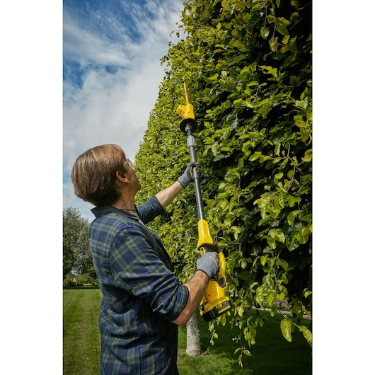 18V STANLEY® FATMAX® V20 45CM Pole Hedge Trimmer - Bare Unit