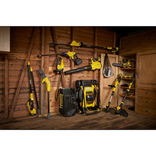 18V STANLEY® FATMAX® V20 45CM Pole Hedge Trimmer - Bare Unit