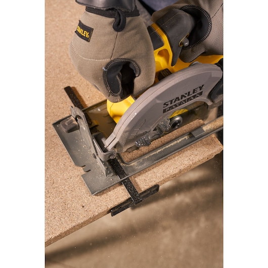 18V STANLEY® FATMAX® V20 Circular Saw with 2 x 4.0Ah Lithium-Ion Batteries and Kit Box