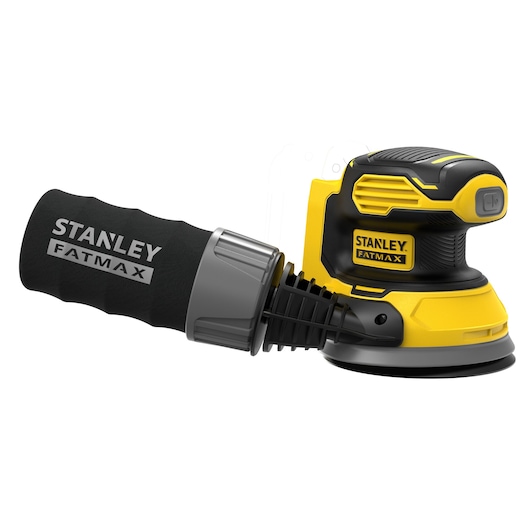 Ponceuse excentrique - 18V - 12000 trs/min, 125 mm, Diamètre d'orbite 5,2mm - Gamme V20 - STANLEY FATMAX, SFMCW220B-XJ