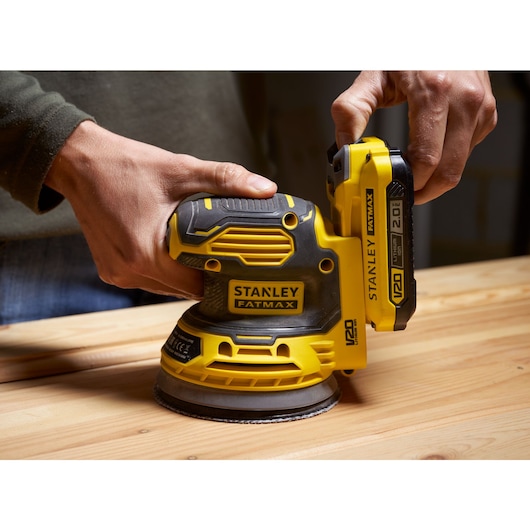 18V STANLEY® FATMAX® V20 Random Orbit Sander