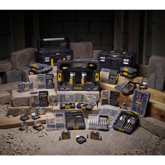 COFFRET STANLEY® FATMAX® 22 PIÈCES EMBOUTS DE VISSAGE TORSION