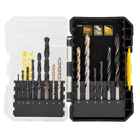 COFFRET STANLEY® FATMAX® 14 PIÈCES PERÇAGE BOIS/BÉTON/MÉTAL