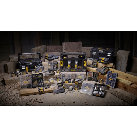 COFFRET STANLEY® FATMAX® 14 PIÈCES PERÇAGE BOIS/BÉTON/MÉTAL