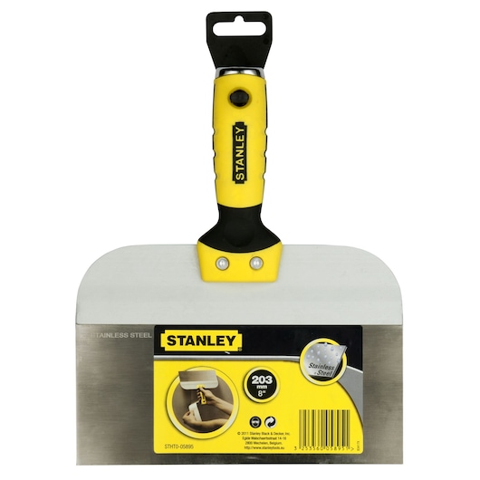 COUTEAU A ENDUIRE LAME INOX 200MM