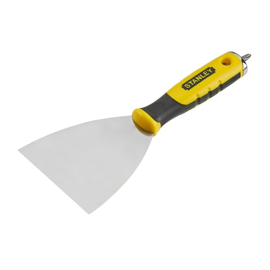 SPATULE DE PLATRIER LAME INOX  100MM AVEC EMBOUT PH2