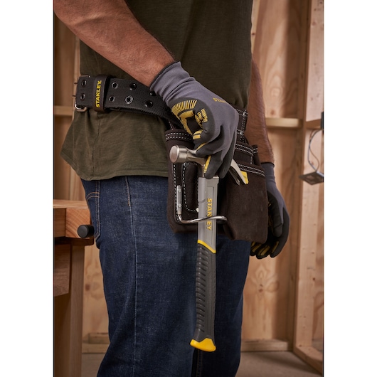 STANLEY Fibreglass claw hammer