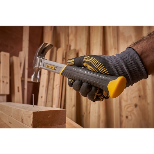 STANLEY Fibreglass claw hammer