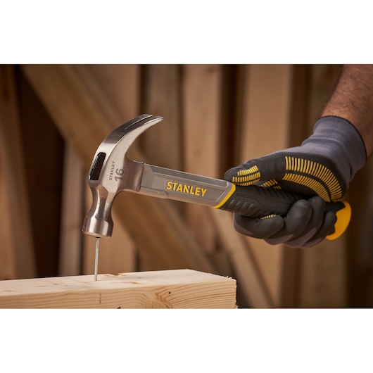 STANLEY Fibreglass claw hammer