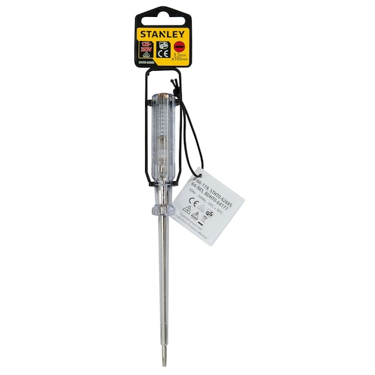 TOURNEVIS TESTEUR LONG BASSE TENSION 3,5X105MM