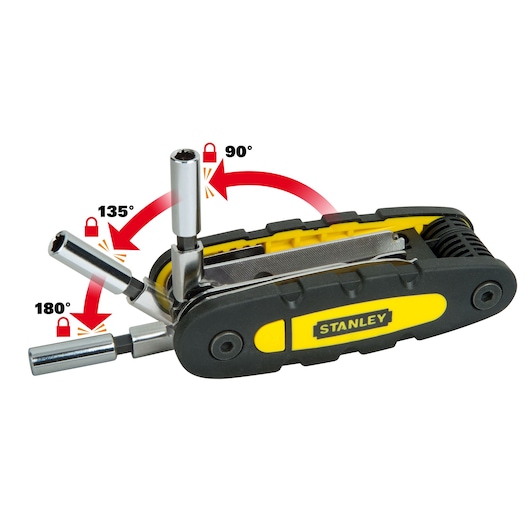 Composition Stanley boite à outils menuisier - 14 outils