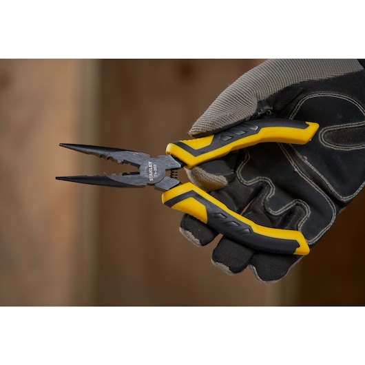 STANLEY® 150mm DYNAGRIP® Longnose Pliers