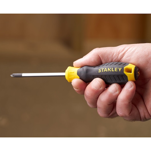STANLEY® 6 Piece CUSHION GRIP™ Parallel Flared Phillips Screwdriver Set STANLEY® 6 Piece CUSHION GRIP™ Parallel Flared Phillips Screwdriver Set
