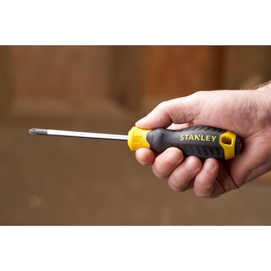 STANLEY® Pozidriv CUSHION GRIP™ Screwdrivers STANLEY® Pozidriv CUSHION GRIP™ Screwdrivers