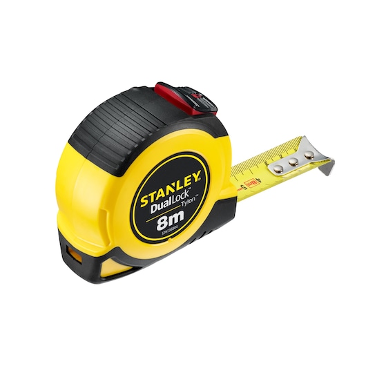 STANLEY® Tylon™ DualLock™ 8M (25mm wide) Tape Measure