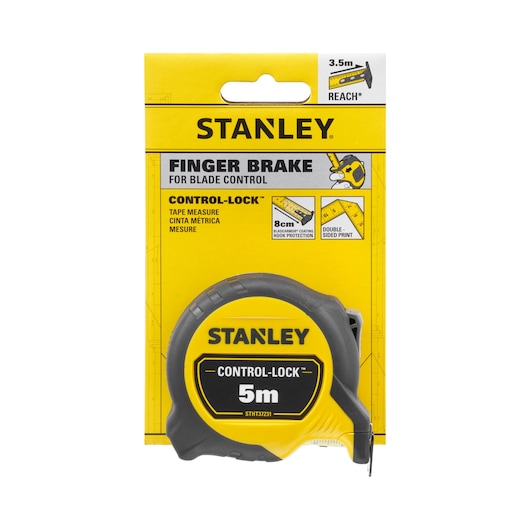 STANLEY Control lock tape measure