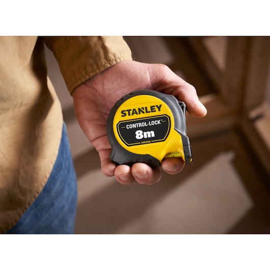 STANLEY Control lock tape measure