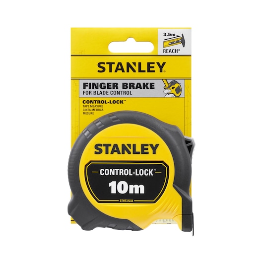 STANLEY Control lock tape measure