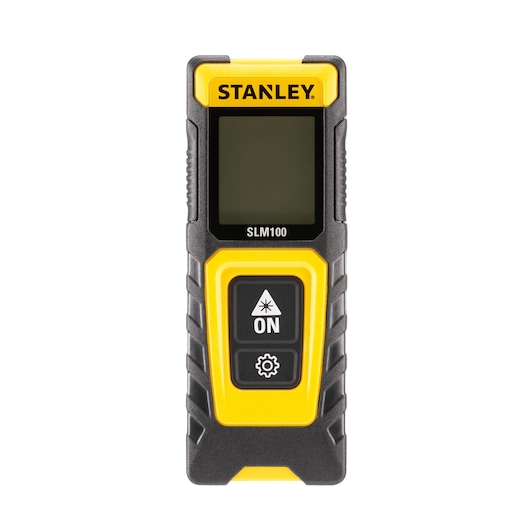 Stanley Slm100 Laser Distance Measurer Front View