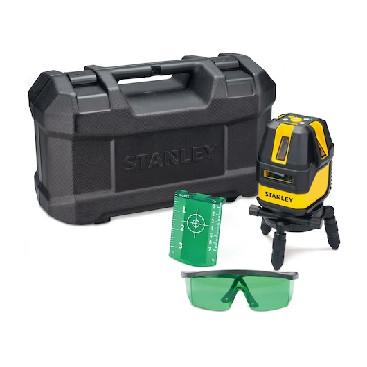 STANLEY 1-77-121 - Fatmax® Cl2Xti Cross Line Laser With Receiver