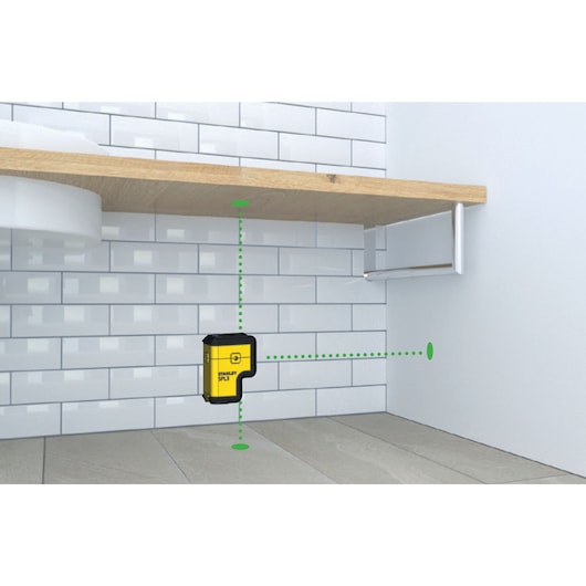 NIVEAU LASER 3 POINTS SPL3 - VERT