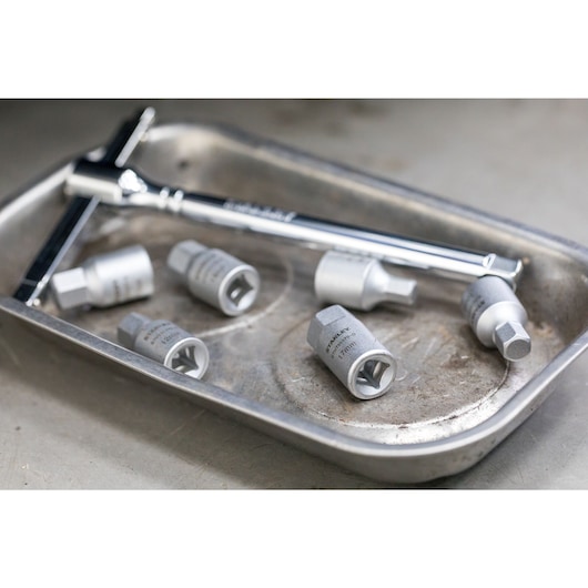 Embout de vidange STANLEY® hexagonal 8 mm