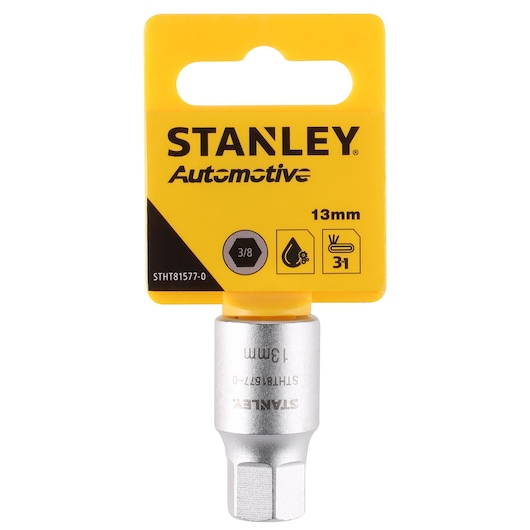 Douille pour bouchon de vidange STANLEY® hexagonal 13 mm
