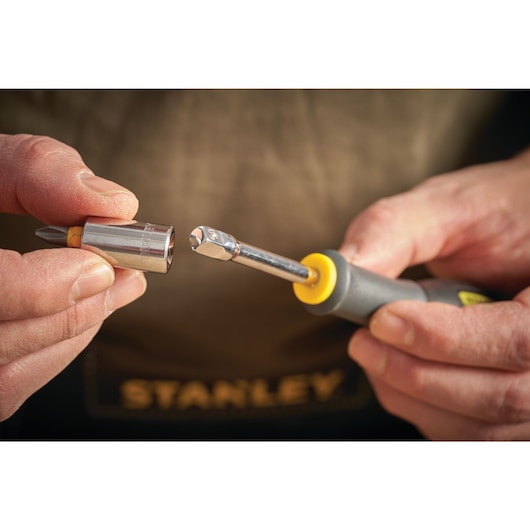 Tige manuelle  1/4'' STANLEY