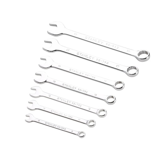 Jeu de clés mixtes STANLEY®, 7 pièces