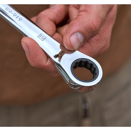 STANLEY® Flat Ratcheting Wrench Set (7 pieces)