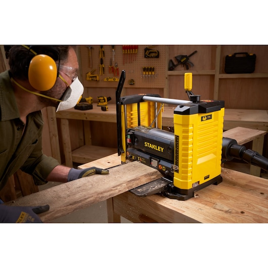 STANLEY® 1800W AC Corded Thickness Planer 