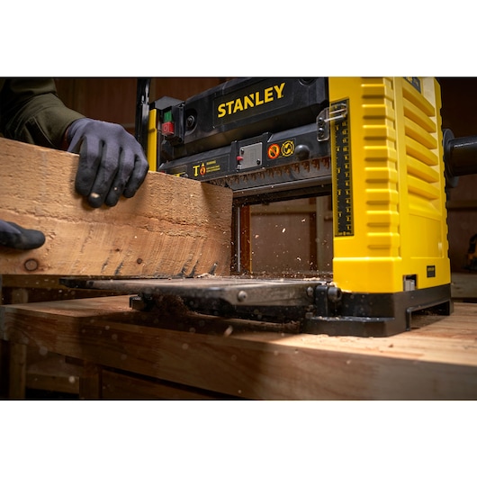 STANLEY® 1800W AC Corded Thickness Planer 