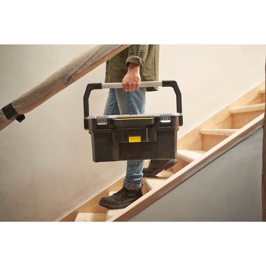 Boîte à outils STANLEY® avec organiseur transparent, 48 cm