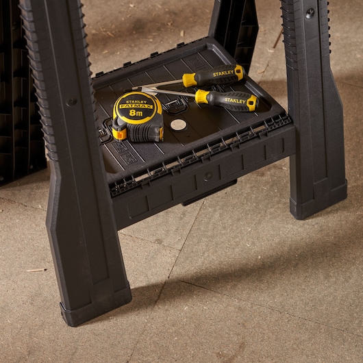 STST1-70713 STANLEY® Folding Sawhorse (Pair), 450kg Max. Capacity, application image