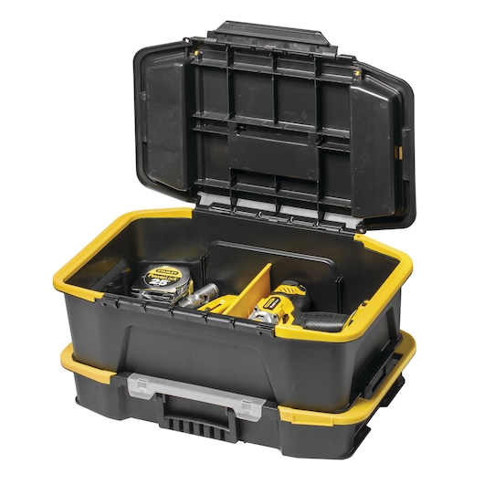 Boîte à outils profonde Click 'N' Connect STANLEY® avec organiseur