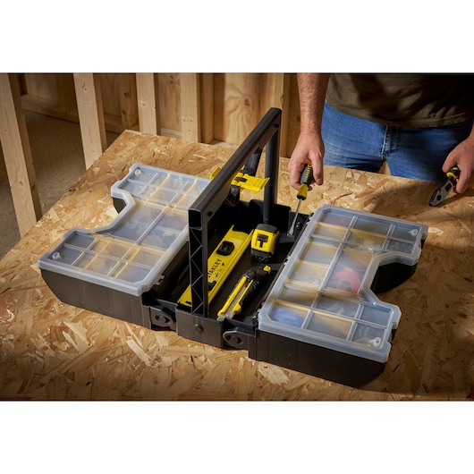 STANLEY® 3 in 1 Tool Organiser Application Shot