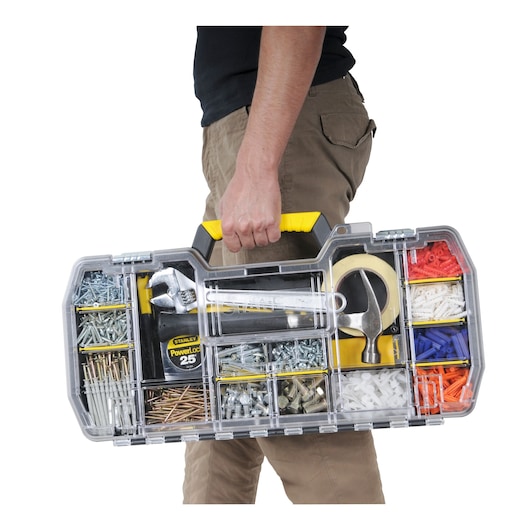 ORGANISEUR MODULABLE TRANSPARENT 24'/ 60CM