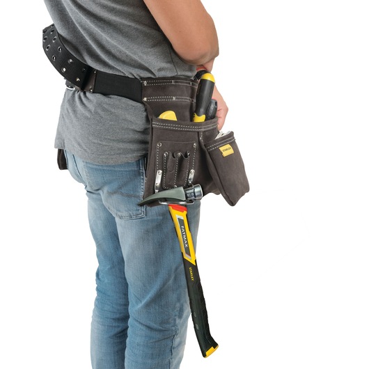 PORTE-OUTILS ET PORTE-MARTEAU CUIR SIMPLE