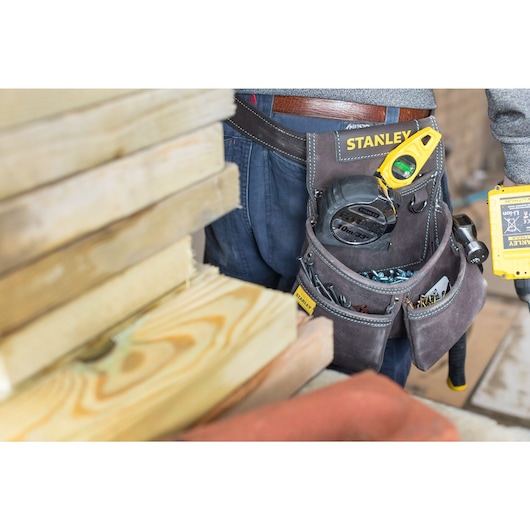 Porte-outils cuir simple STANLEY®