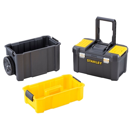 STANLEY 22-Compartiment 3-en-1 Organisateur 3-en-1 pour petites pièces