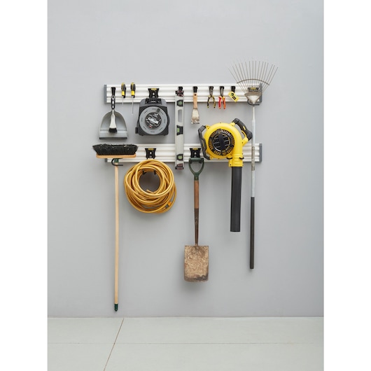 Kit système de rails STANLEY® Track Wall, 20 pièces.